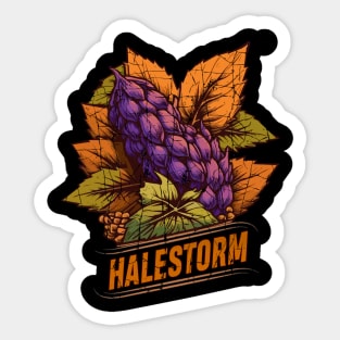 Vintage Halestorm - Save the Plant Sticker